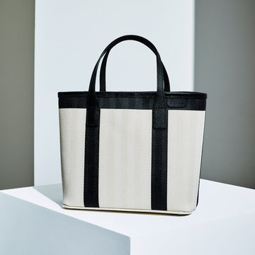 Small tote bag - Off-white×Black